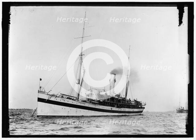 U.S.S. Solace, between 1914 and 1918. Creator: Harris & Ewing.