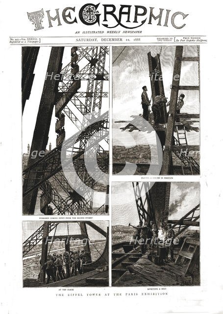 ''The Graphic, Front Cover Saturday December 22. 1888', 1888. Creator: Unknown.