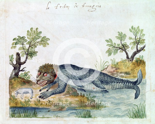 Triton, 16th century. Artist: Unknown