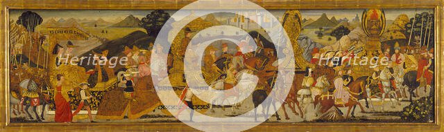 The Triumph of Alexander (image 2 of 2), c1485. Creator: Bernardo di Stefano Rosselli.