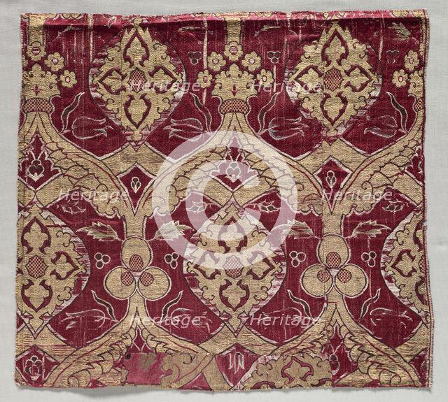 Textile Fragment, late 16th century. Creator: Unknown.