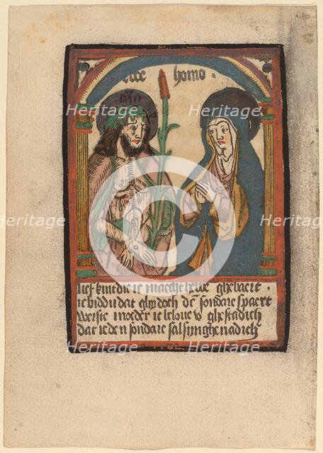 The Man of Sorrows and His Mother, c. 1500. Creator: Unknown.