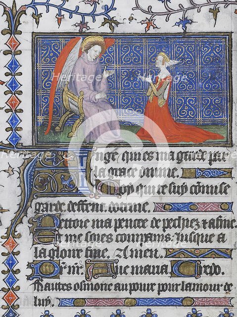 The Annunciation, 1400-1410.  Creator: Unknown.