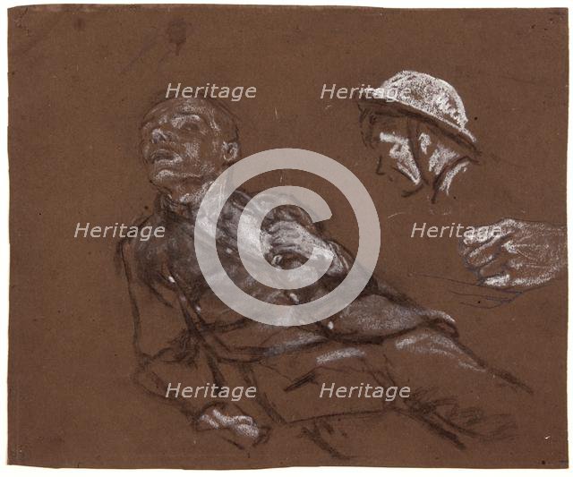 Studies for 'Mametz Wood', c1916. Creator: Christopher Williams.