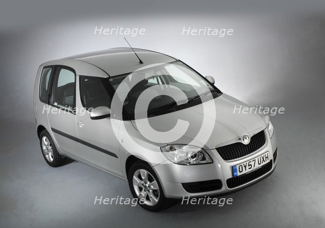 2007 Skoda Roomster Tdi. Artist: Unknown.