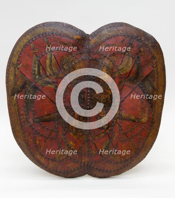 Shield (Adarga), Mexican, probably mid-18th century. Creator: Unknown.