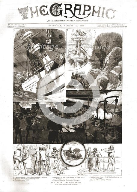 ''The Graphic, Front Cover Saturday August 25th. 1888', 1888. Creator: Unknown.