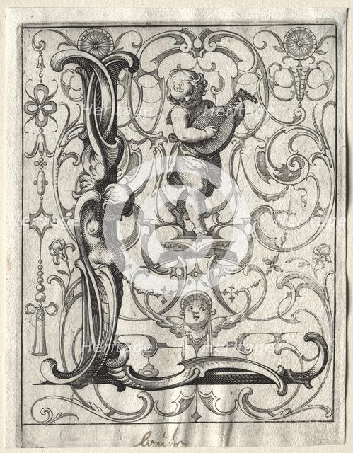 New ABC Booklet: L, 1627. Creator: Lucas Kilian (German, 1579-1637).