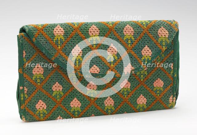 Purse, American, fourth quarter 18th century. Creator: Unknown.