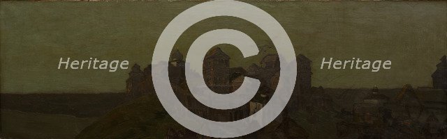 A Town, Morning, 1901.