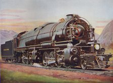 'A 300-Ton American Mallet Type Freight Engine. Pennsylvania Railroad', 1926. Artist: Unknown.