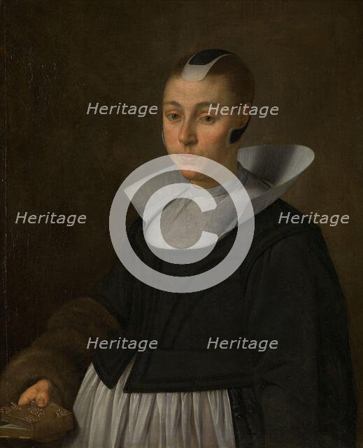 Portrait of young woman, beginning of 17th century. Creator: Unknown.