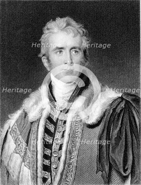William Pitt Amherst, 1st Earl Amherst of Arracan (1773-1857), British statesman. Artist: Unknown