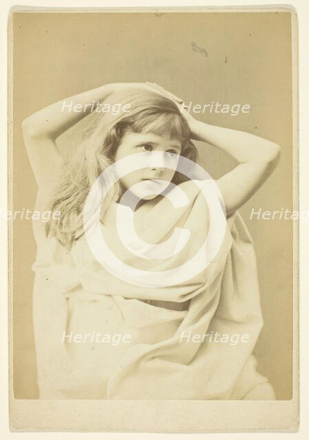 Portrait of Miss Constance MacDonald Gilchrist, April 15, 1877. Creator: Elliott & Fry.