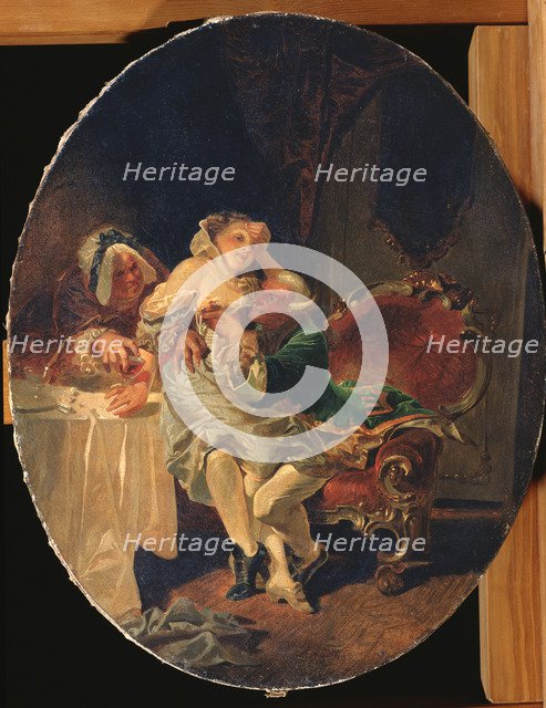 The Seducer, 1891. Artist: Zichy, Mihály (1827-1906)