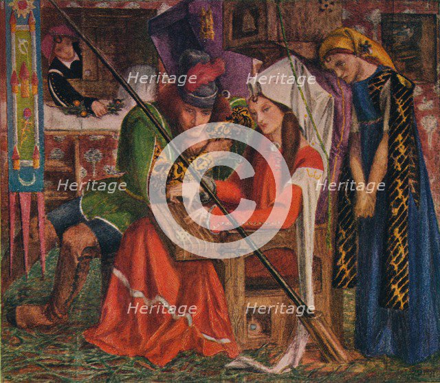 'The Tune of Seven Towers', 1857. Artist: Dante Gabriel Rossetti.