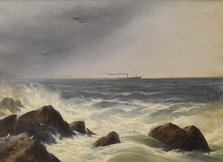 On the Atlantic, 19th century. Creator: Charles Lanman.