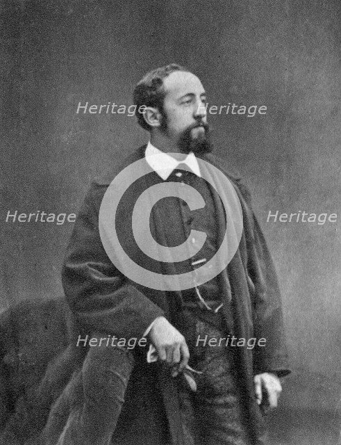 Jules Claretie, French literary figure, 1885.  Creator: Unknown.