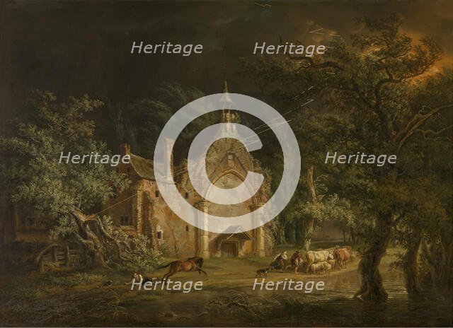 Lightning, 1806. Creator: Henri van Assche.