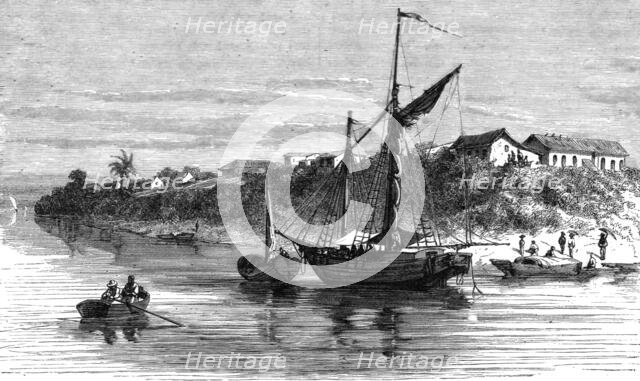 'View on the Parahiba; Rio De Janeiro and the Organ Mountains', 1875. Creator: Thomas Woodbine Hinchliff.