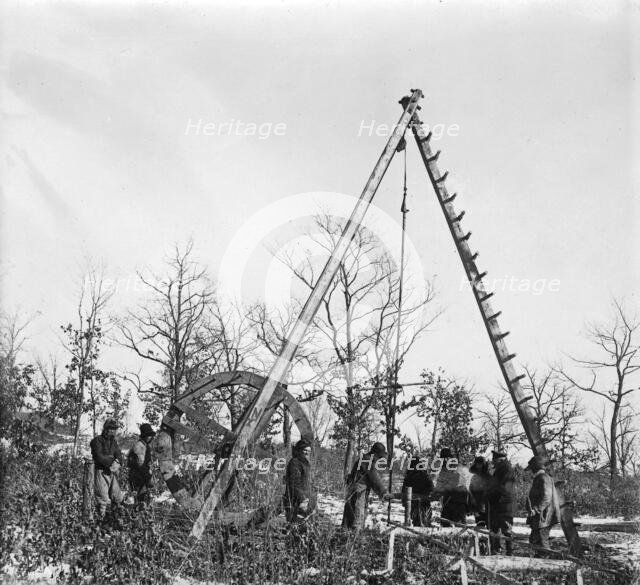 Members of an Expedition in Suchan, 1920-1929. Creator: Mikhail Alekseevich Pavlov.