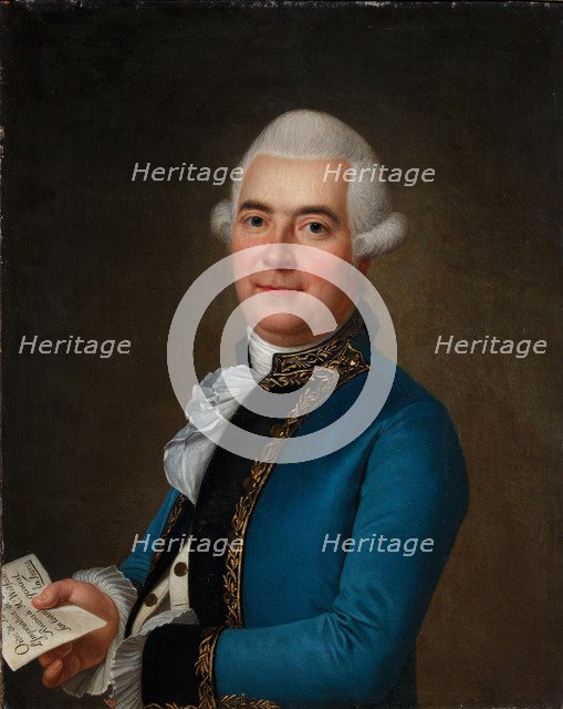 Portrait of Arvid Wittfooth, 1789. Artist: Wertmüller, Adolf Ulrik (1751-1811)