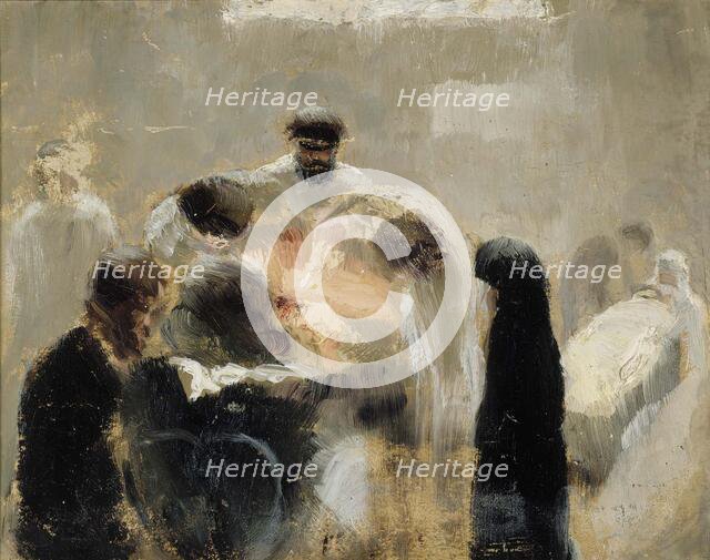 Operation, 1889. Creator: Torsten Wasastjerna.