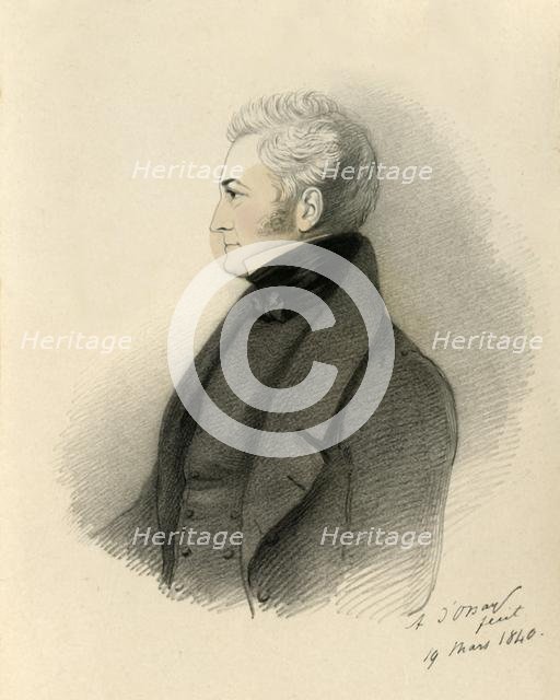 George James Guthrie, 1840.  Creators: Alfred d'Orsay, Richard James Lane.