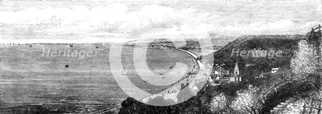 Improvements on the Kentish coast:...the new Embankment, 1881. Creator: Unknown.