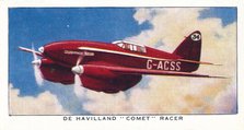 'De Havilland Comet Racer', 1938. Artist: Unknown.