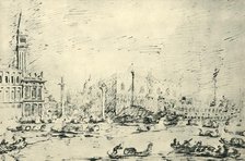 'Venice: The Bacino di San Marco on Ascension Day 1729', (1943). Creator: Canaletto.