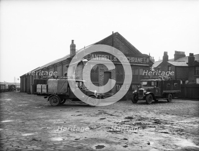 Goods Shed, West Lancashire Station, Fishergate Hill, Preston, Lancashire, 1927. Artist: Unknown.