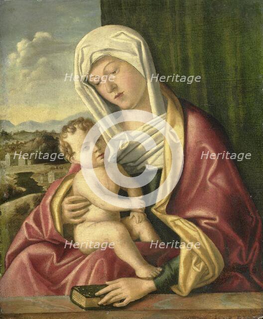 Madonna and Child, c.1490-c.1520. Creator: School of Giovanni Bellini.
