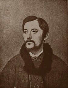 Konstantin Nikolayevich Leontyev, 1863. Creator: Anonymous.