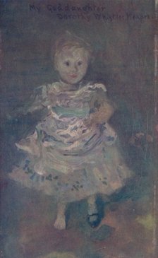 'Dorothy Menpes', c1885, (1904). Creator: James Abbott McNeill Whistler.
