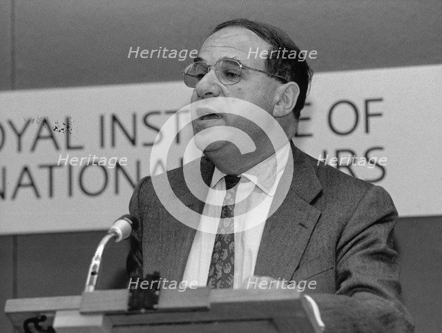 Sir Leon Brittan (1939-), British politician, 1996. Artist: Sidney Harris