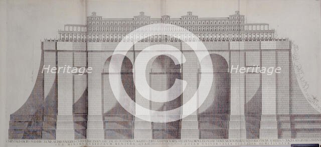 The Temple of Solomon, 1596. Creator: Unknown.