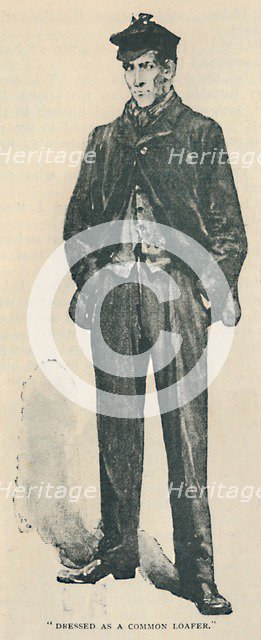 'Dressed As A Common Loafer', 1892. Artist: Sidney E Paget.