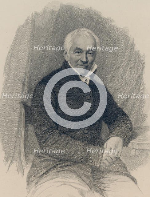 Portrait of Ernst Moritz Arndt (1769-1860). Creator: Anonymous.