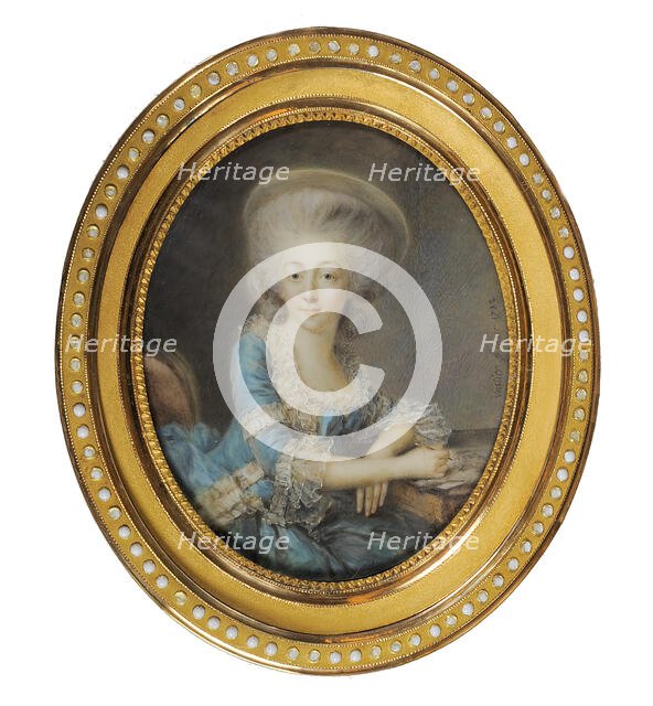 Charlotte de Montesson, Marquess, 1782. Creator: Antoine Vestier.