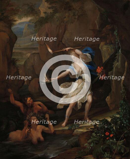 Circe Punishes Glaucus by Turning Scylla into a Monster, 1695. Creator: Eglon Hendrik van der Neer.