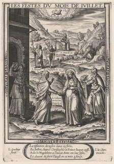 Les Festes du mois de Juillet (July: The Visitation), 1603. Creator: Leonard Gaultier.