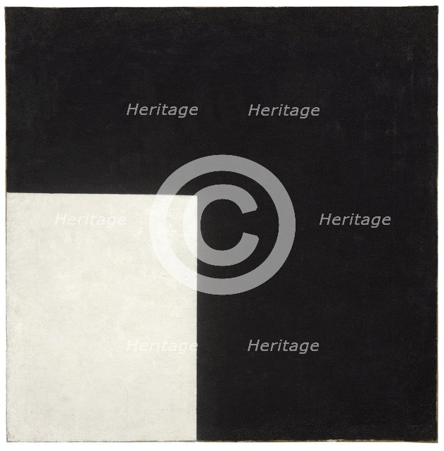 Black and White. Suprematist Composition , 1915.