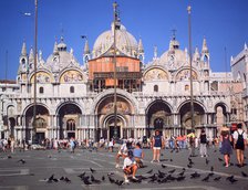 St Mark's Square and Basilica, Venice, Italy