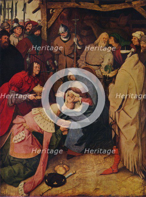 The Adoration of the Kings, 1564, (1937). Artist: Pieter Bruegel the Elder