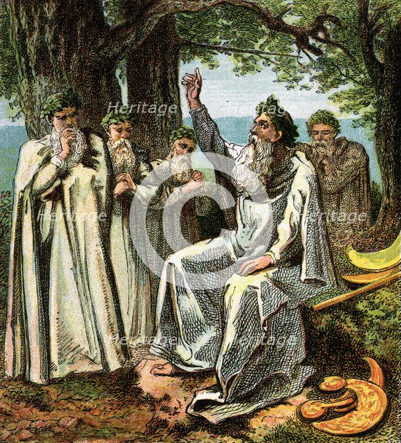 'Druids, Or British Priests', (c1850). Artist: Unknown