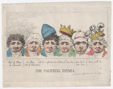 The Political Hydra, December 26, 1788., December 26, 1788. Creator: Thomas Rowlandson.