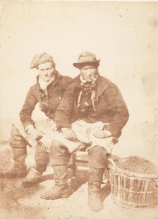 Newhaven Fishermen, 1843-47. Creators: David Octavius Hill, Robert Adamson, Hill & Adamson.