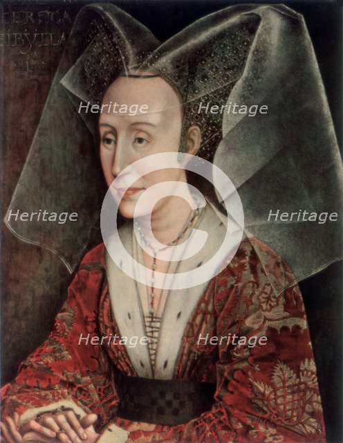 'Portrait of an Elderly Woman', 1420-1460 (1927). Artist: Rogier Van der Weyden