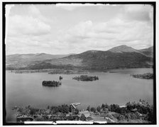 The Narrows from Shelving Rock, Lake George, between 1900 and 1906. Creator: Unknown.